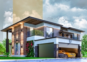 فلل 5 + 1 في منطقة دوشيميالتي-أنطاليا