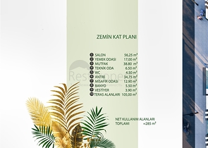 فلل 5 + 1 في منطقة دوشيميالتي-أنطاليا