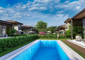 فلل 5 + 1 في منطقة دوشيميالتي-أنطاليا