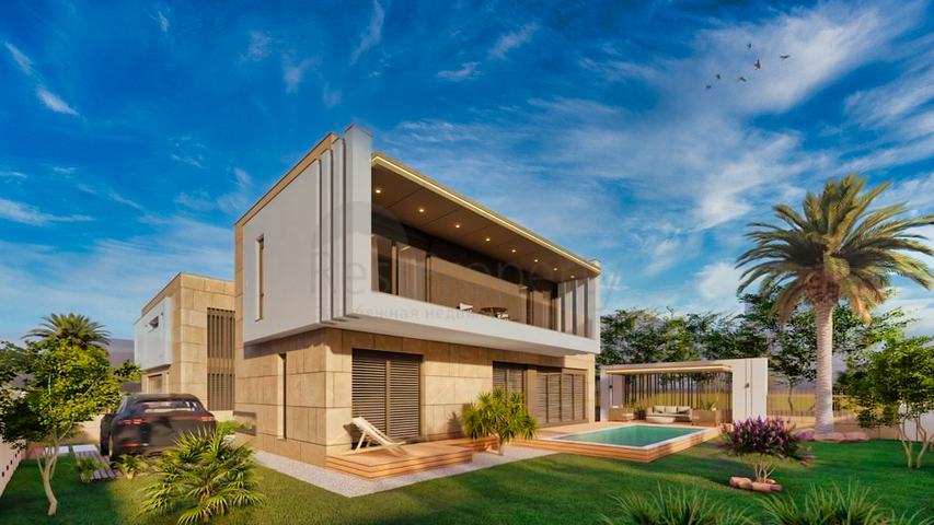 فيلا 4+1 في بيليك مساحة 200 م2 - انطاليا 