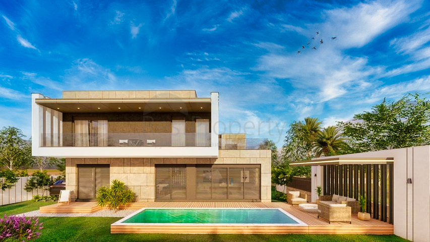 فيلا 4+1 في بيليك مساحة 200 م2 - انطاليا 