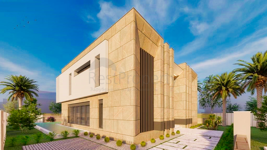 فيلا 4 + 1 في منطقة بيليك أنطاليا 