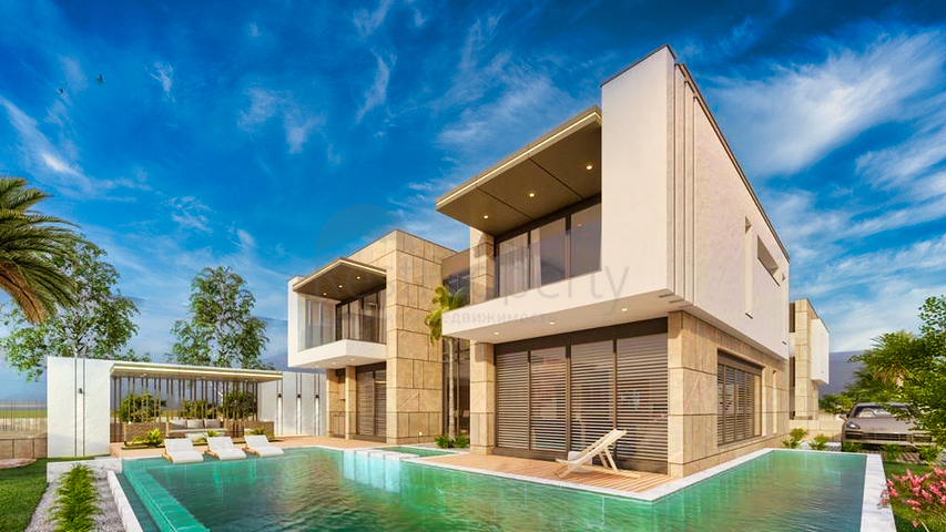 فيلا 4 + 1 في منطقة بيليك أنطاليا 