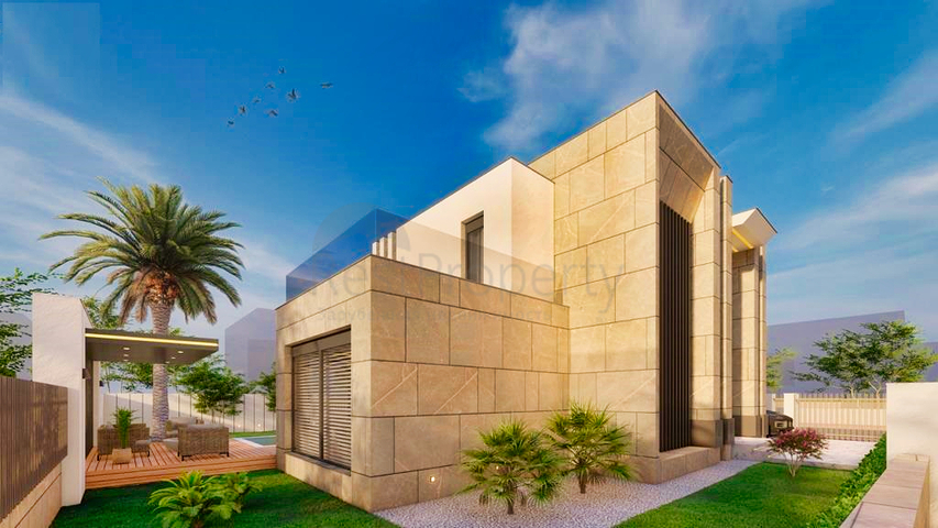 فيلا 4 + 1 في منطقة بيليك أنطاليا 