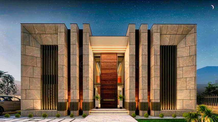 فيلا 4 + 1 في منطقة بيليك أنطاليا 