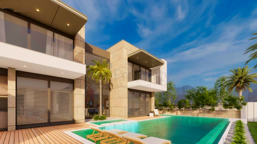 فيلا 4 + 1 في منطقة بيليك أنطاليا 