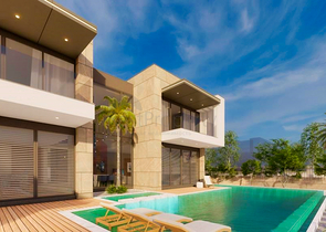 فيلا 4 + 1 في منطقة بيليك أنطاليا 