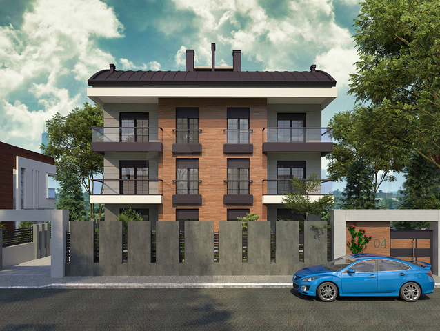 شقق 1+1 في التينتاس-منطقة أنطاليا 