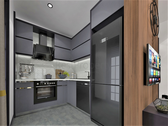 شقق 1+1 في التينتاس-منطقة أنطاليا 