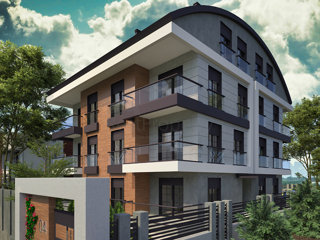 شقق 1+1 في التينتاس-منطقة أنطاليا 