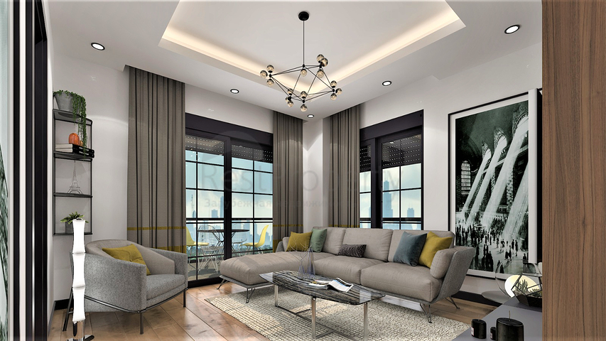 شقق 1+1 في التينتاس-منطقة أنطاليا 