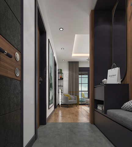 شقق 1+1 في التينتاس-منطقة أنطاليا 