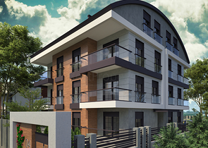 شقق 1+1 في التينتاس-منطقة أنطاليا 