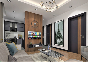 شقق 1+1 في التينتاس-منطقة أنطاليا 