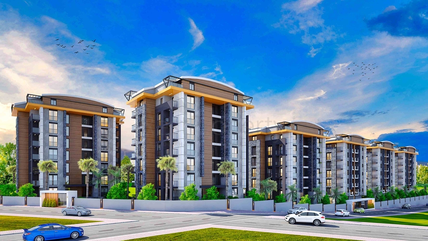 شقق 1+1 و 2+1 في منطقة بيليك أنطاليا