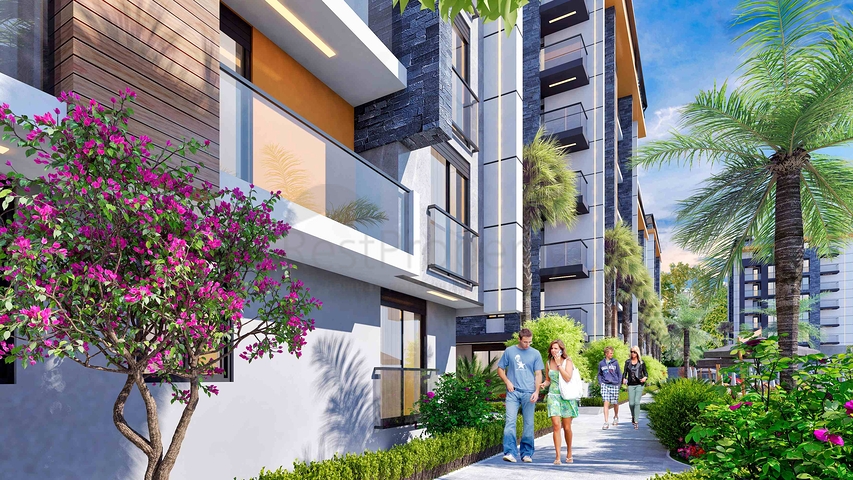 شقق 1+1 و 2+1 في منطقة بيليك أنطاليا