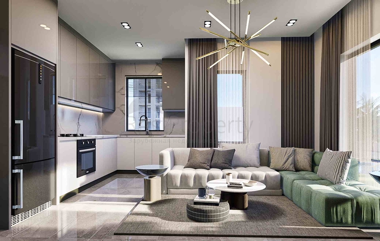 شقق 1+1 و 2+1 في منطقة بيليك أنطاليا