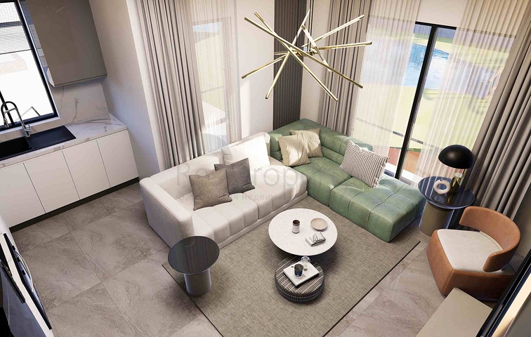 شقق 1+1 و 2+1 في منطقة بيليك أنطاليا