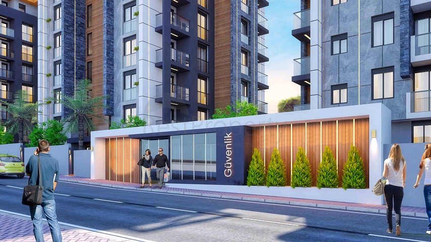 شقق 1+1 و 2+1 في منطقة بيليك أنطاليا