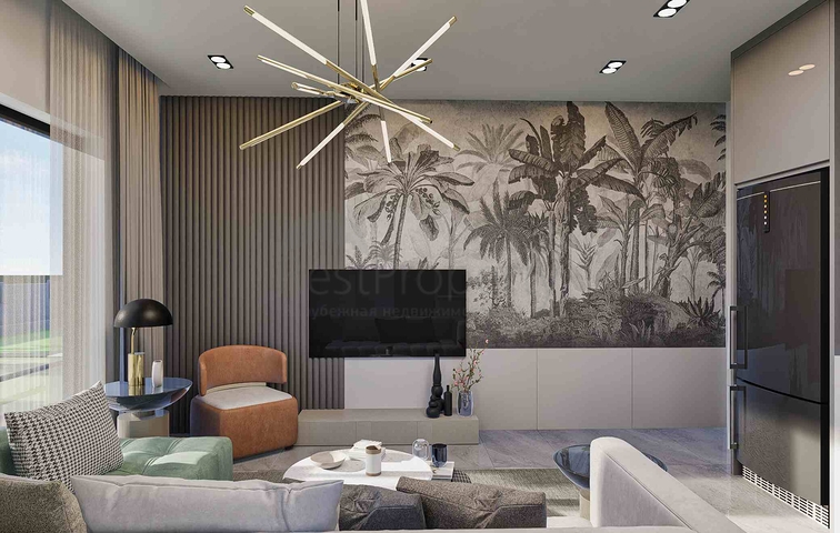 شقق 1+1 و 2+1 في منطقة بيليك أنطاليا