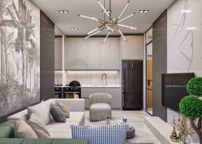 شقق 1+1 و 2+1 في منطقة بيليك أنطاليا