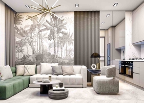 شقق 1+1 و 2+1 في منطقة بيليك أنطاليا