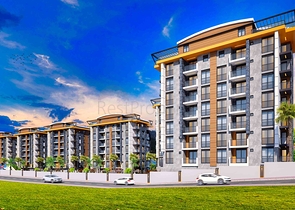 شقق 1+1 و 2+1 في منطقة بيليك أنطاليا