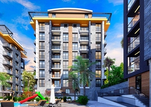 شقق 1+1 و 2+1 في منطقة بيليك أنطاليا