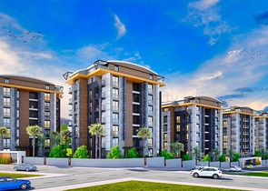 شقق 1+1 و 2+1 في منطقة بيليك أنطاليا