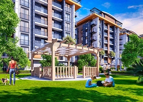 شقق 1+1 و 2+1 في منطقة بيليك أنطاليا