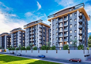 شقق 1+1 و 2+1 في منطقة بيليك أنطاليا