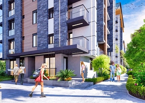 شقق 1+1 و 2+1 في منطقة بيليك أنطاليا