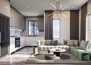 شقق 1+1 و 2+1 في منطقة بيليك أنطاليا