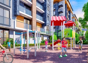 شقق 1+1 و 2+1 في منطقة بيليك أنطاليا