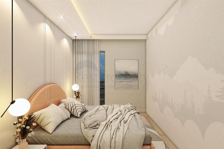 شقق دوبلكس 2 + 1 في حي البرسيمون-أنطاليا