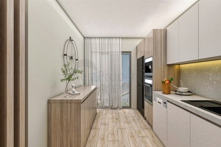 شقق دوبلكس 2 + 1 في حي البرسيمون-أنطاليا