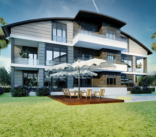 شقق 1+1 و 2+1 في منطقة بيليك أنطاليا  