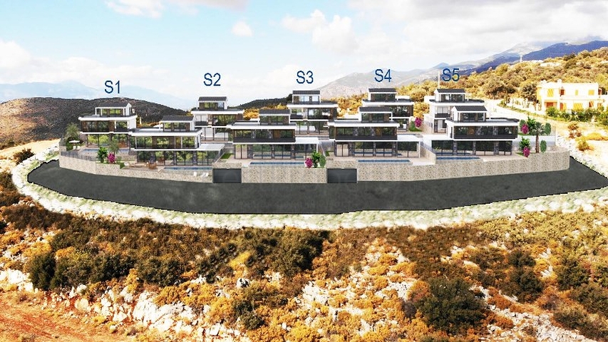 فيلا 4+1 في فتحية-منطقة أنطاليا