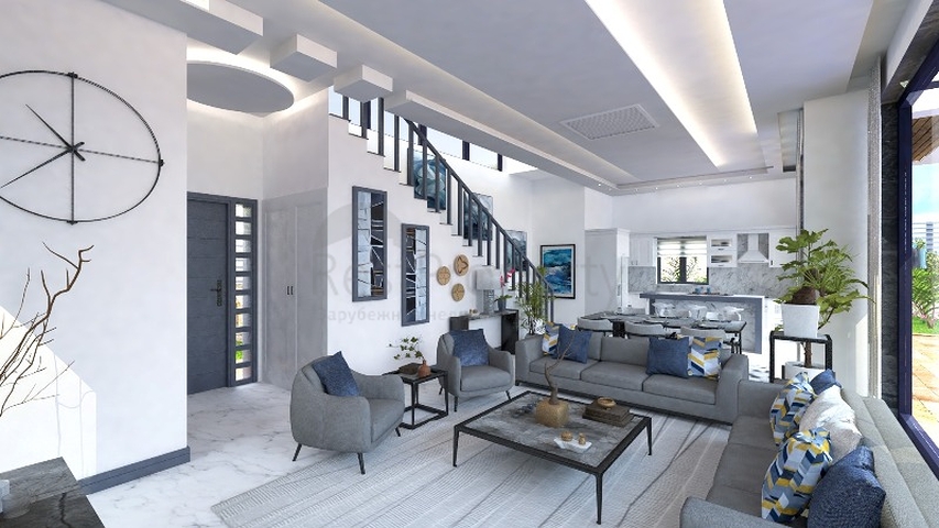 فيلا 4+1 في فتحية-منطقة أنطاليا