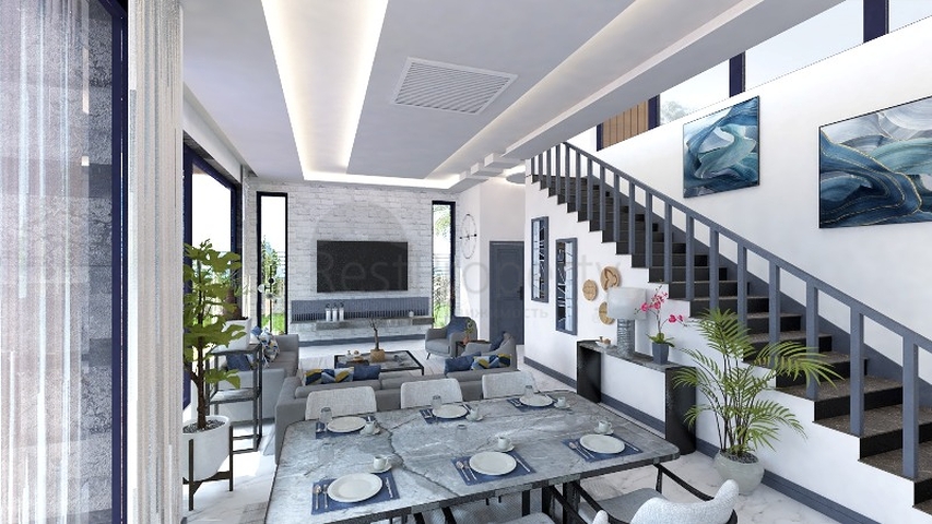 فيلا 4+1 في فتحية-منطقة أنطاليا