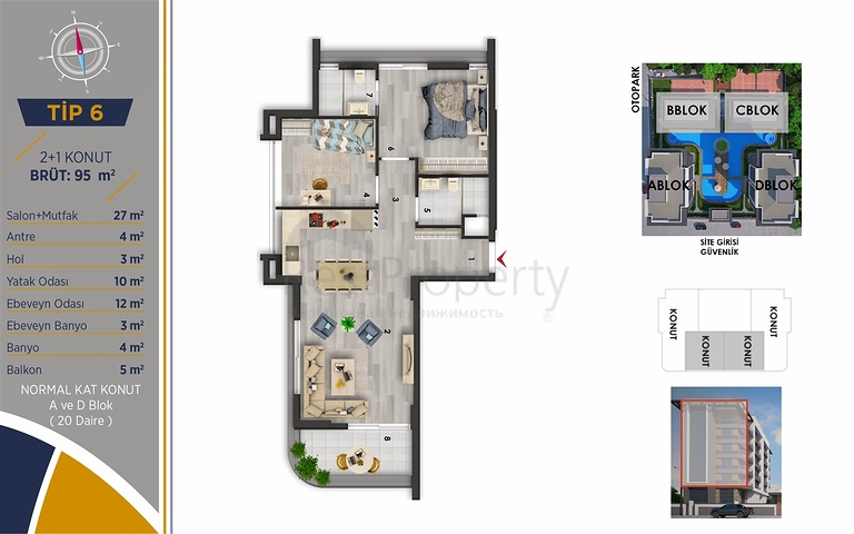 مشروع استثماري في منطقة التينتاس-أنطاليا