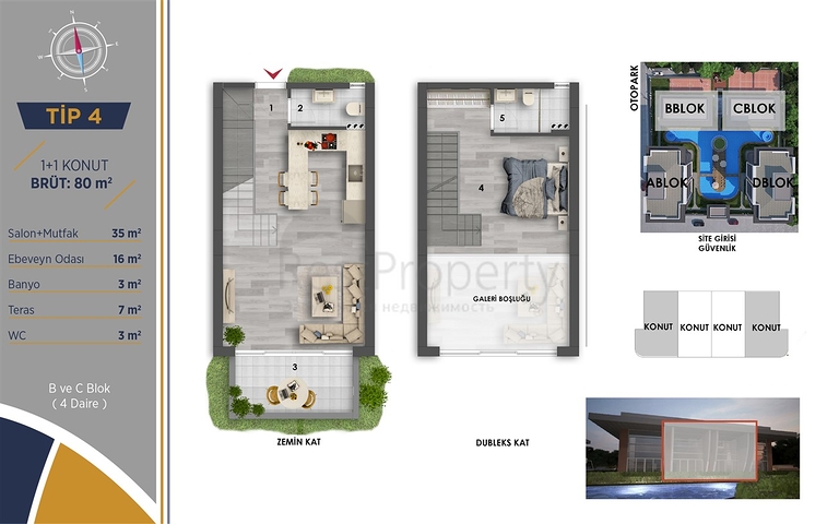 مشروع استثماري في منطقة التينتاس-أنطاليا