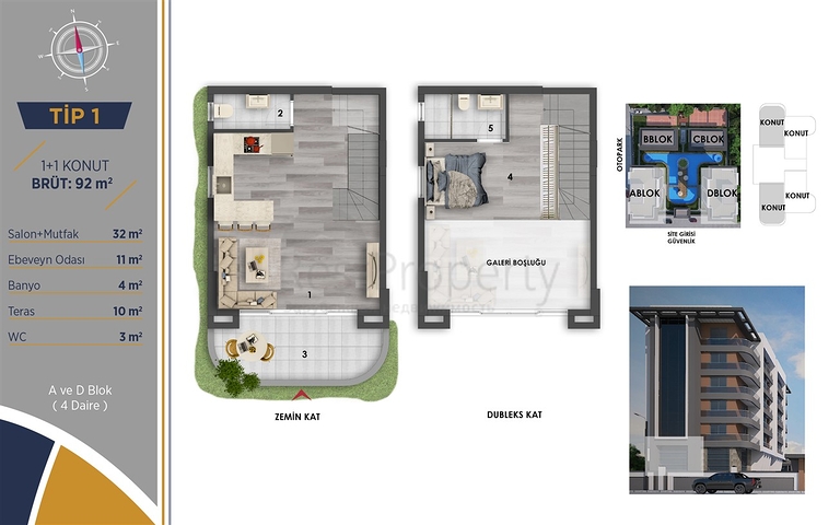مشروع استثماري في منطقة التينتاس-أنطاليا