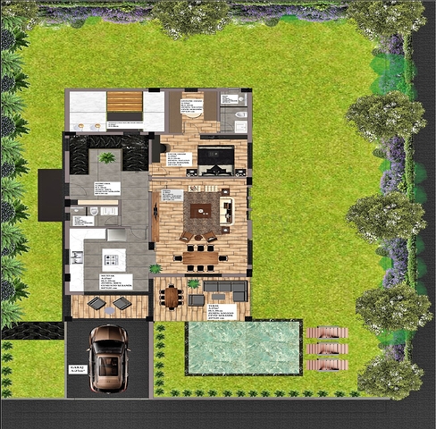 فيلا 5+1 في دوشيمالتي-منطقة أنطاليا