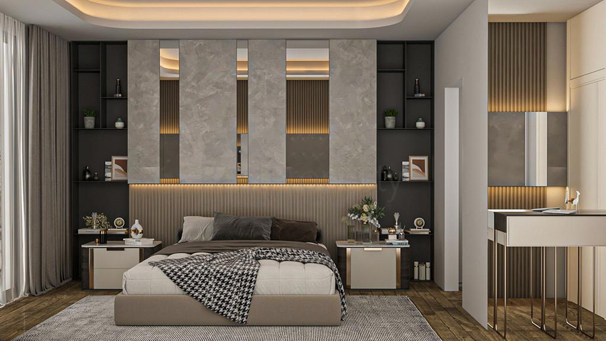 فيلا 5+1 في دوشيمالتي-منطقة أنطاليا