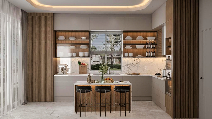 فيلا 5+1 في دوشيمالتي-منطقة أنطاليا