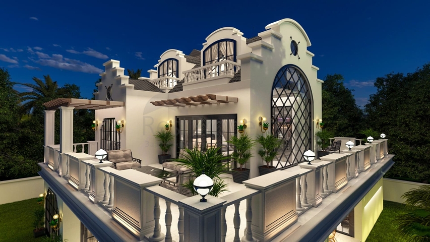 فيلا 4+1 في فتحية-منطقة أنطاليا