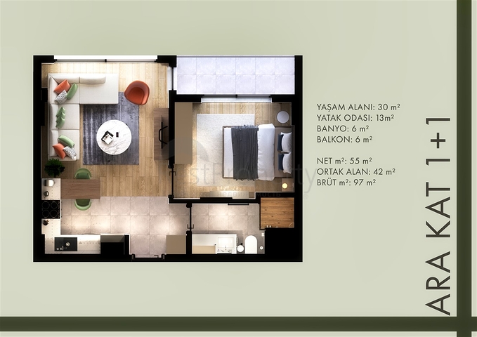 مشروع استثماري في منطقة التينتاس-أنطاليا