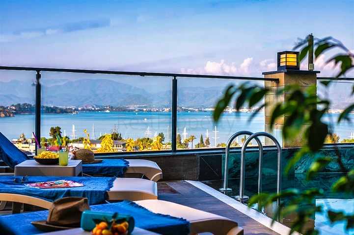 فيلا 3+1 في فتحية-منطقة أنطاليا