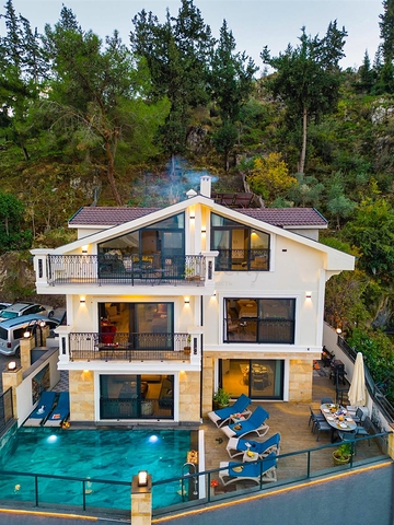 فيلا 3+1 في فتحية-منطقة أنطاليا